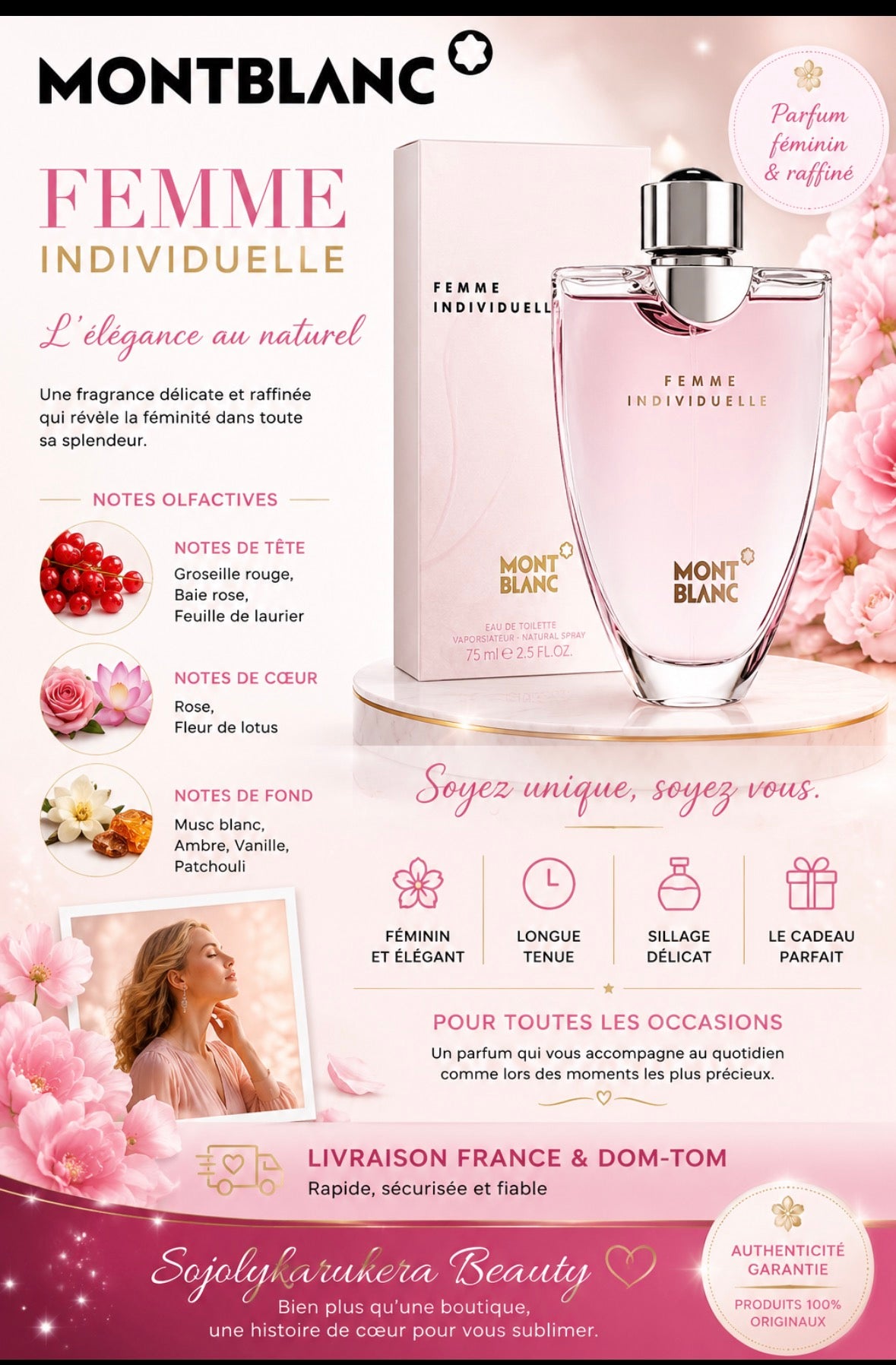 Femme individuelle Montblanc