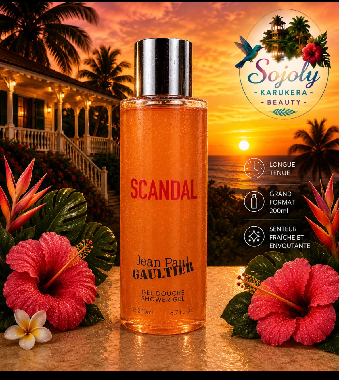 Gel douche Scandal jean Paul Gaultier