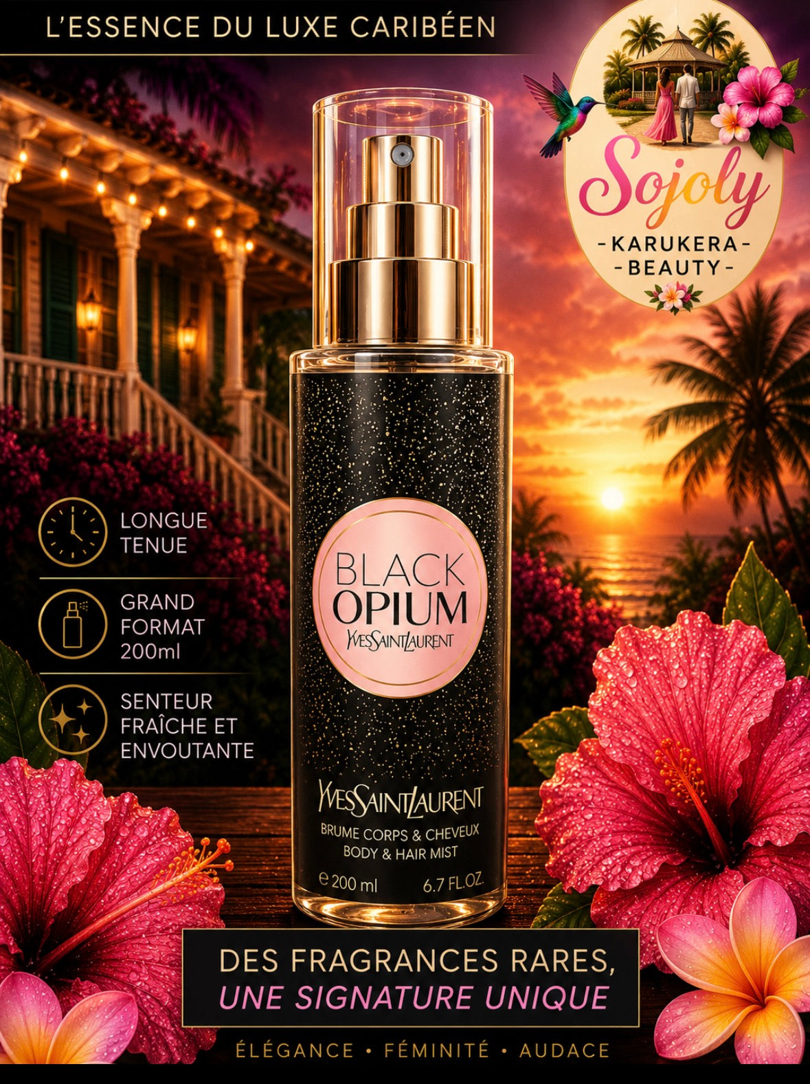 Black opium ( Yves saint Laurent )