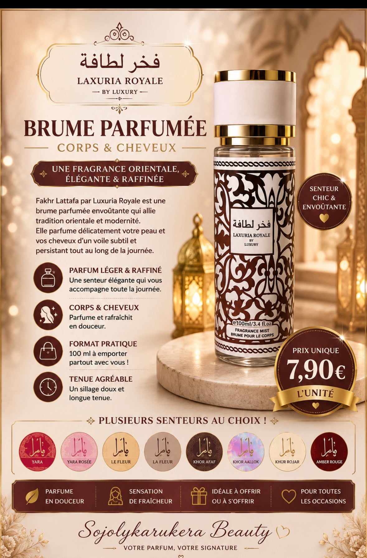 Laxuria royale blanc