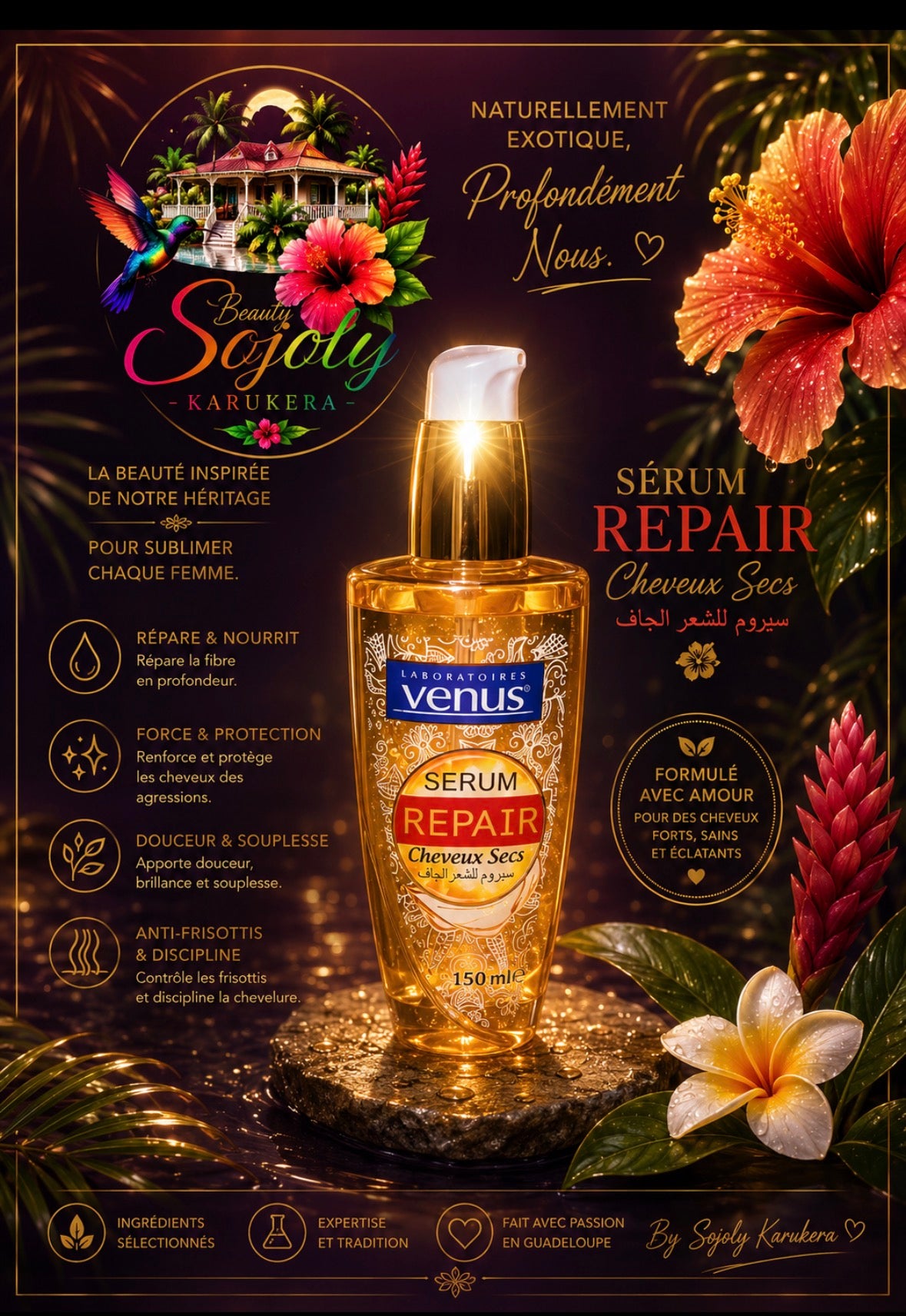 Sérum repair (cheveux secs)