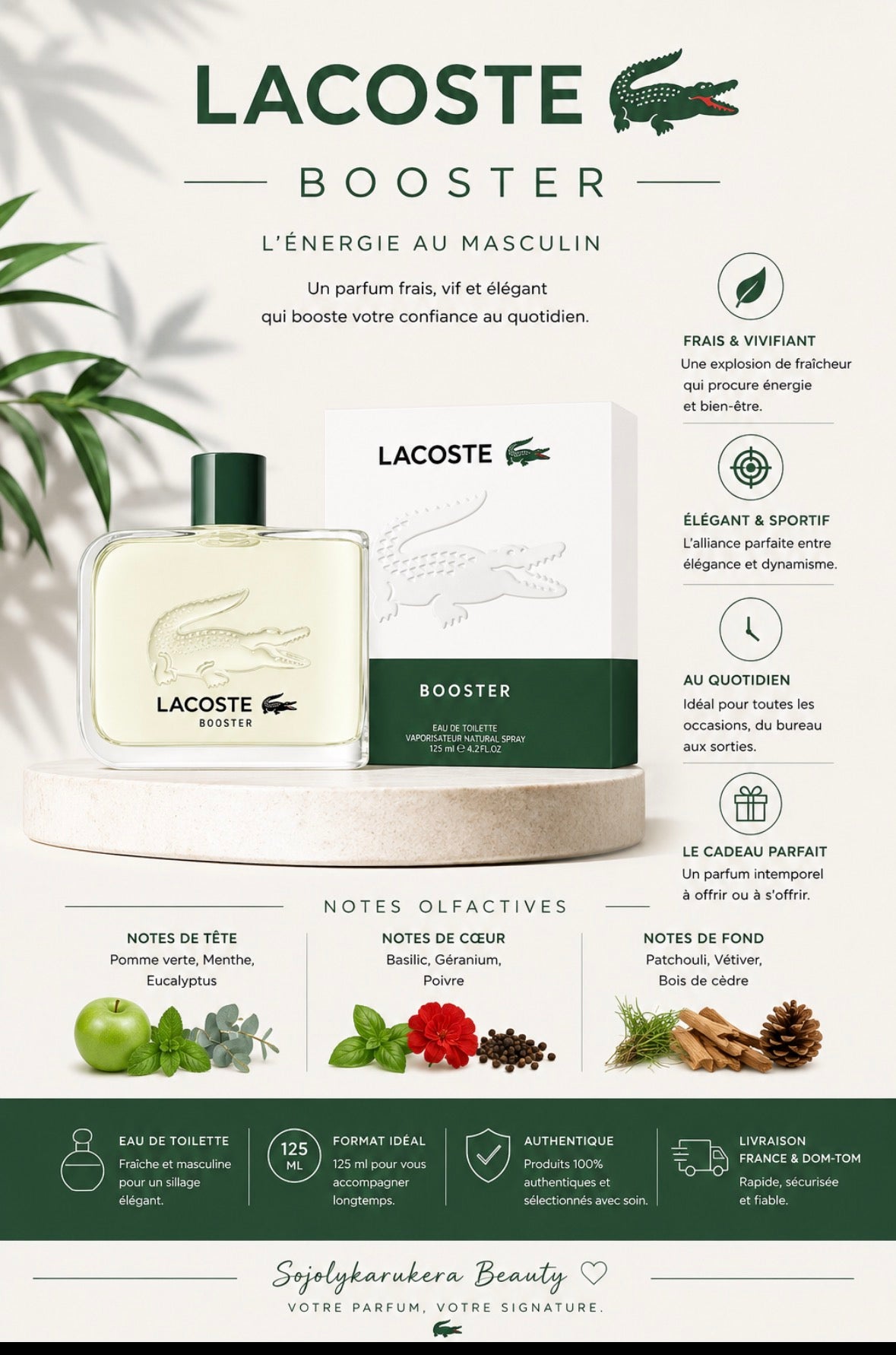 Booster Lacoste 125 ml
