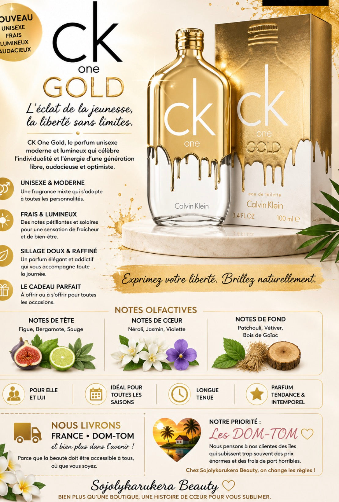 Ck one gold Calvin Klein