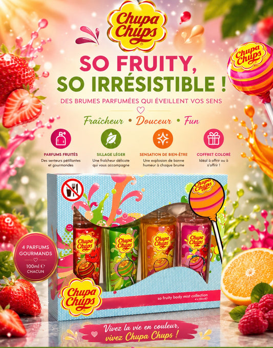 Chupa Chups – So Fruity Body Mist Collection