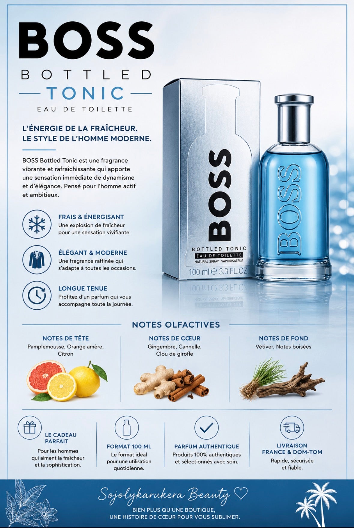 Boss bottled tonic 100 ml