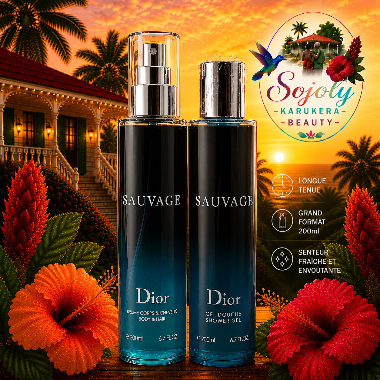 BRUME & GEL DE DOUCHE - SAUVAGE